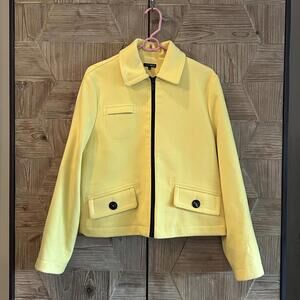 600 West Womens Yellow Jacket Outerwear Size M Career